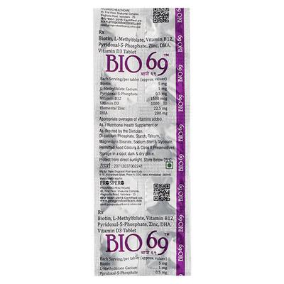 BIO 69 Tablet 10's - Supplements-Vam