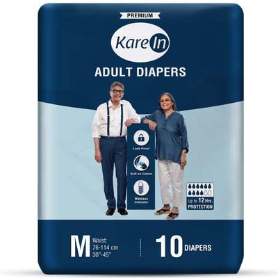 Kare In Premium Adult Diaper Pants (M) (76 - 114 cm ) 10's - Adult Diapers & Pads