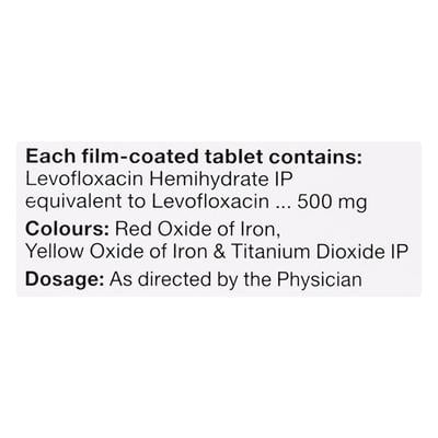 Lquin 500mg Tablet 10'S - Bacterial Infections-Qui