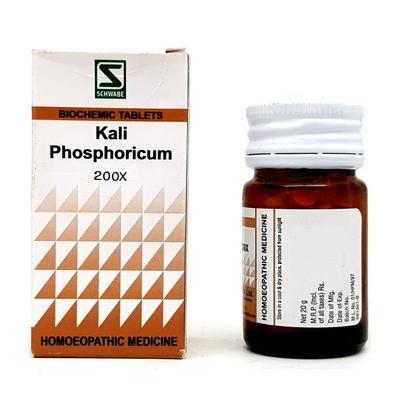 Dr.Willmar Schwabe Kalium Phosphoricum 200X Tablet 20 gm - Bio-Chemic