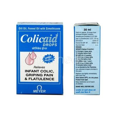 Colicaid Drops 30ml - Ulcer/Reflux/Flatulence-GIT