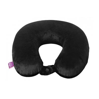 VIAGGI U Shape Memory Foam Travel Neck Pillow - Black - Others Ortho Supports