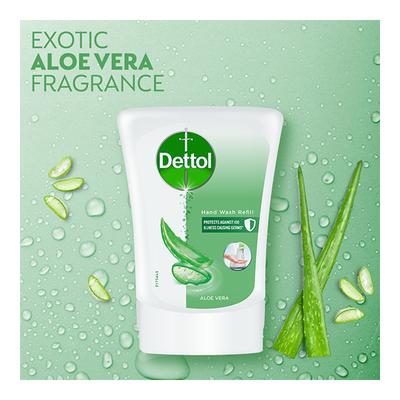 Dettol No-Touch Handwash System + Dettol Aloe Vera Handwash Refill 250 ml - Hand Wash & Soaps