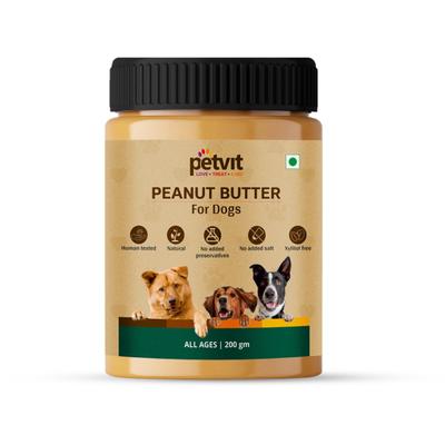 Petvit Peanut Butter - For All Breed Dogs 200 gm - Petfood