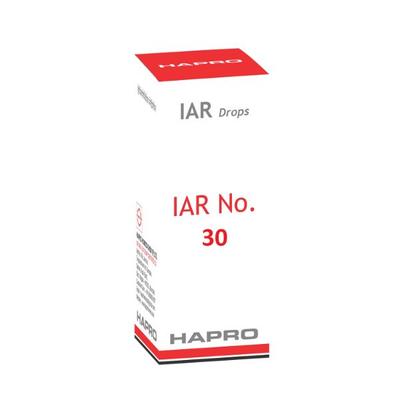 Hapro IAR No.30 Drops 30 ml - Homeopathic Drops