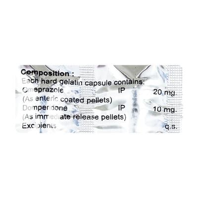 OMPRA D Capsule 10's - Ulcer/Reflux/Flatulence-Aaa