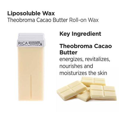 Rica Lipowax Roll-On Wax - White Chocolate 100 ml - Shaving & Hair Removal