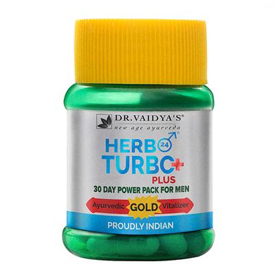 Dr.Vaidya's Herbo 24 Turbo Plus Capsule 30's - Sexual Healthcare