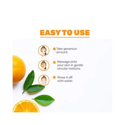 IKKAI Organic C The Glow Face Scrub 100 gm - Scrubs & Exfoliants
