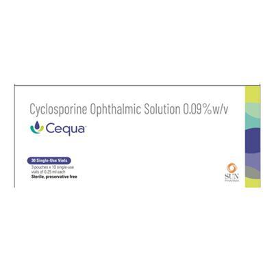 CEQUA Ophthalmic Solution 30x0.25ml - Eye conditions-Oth