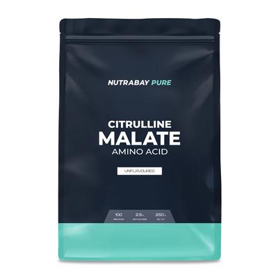Nutrabay Pure Citrulline Malate Amino Acid Powder - Unflavoured 250 gm - Amino Acids