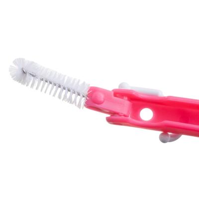 Farlin Bottle & Nipple Brushes - Pink 1's - Baby Safety