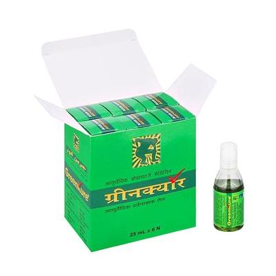 GreenKure Pain Relief Ayurvedic Oil Bottle Combo (Pack of 6 x 25 ml) - Pain Relief (Ayush)