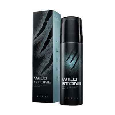 Wild Stone Perfume Body Spray - Steel 120 ml - Men Deodorants/Roll-Ons