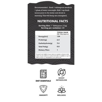 Innoveda Raw Halim Seeds 250 gm - Teas