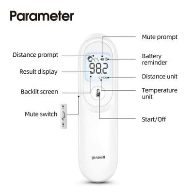 Yuwell Mercury Sphygmomanometer - Blood Pressure Monitors