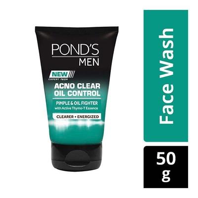 POND'S Men Acno Clear Oil Control Face Wash 50 gm - Face Wash & Cleansers