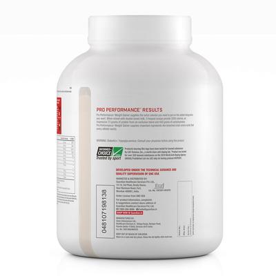 GNC Pro Performance Weight Gainer Powder - Dark Chocolate Flavour 3 kg - Weight Gain