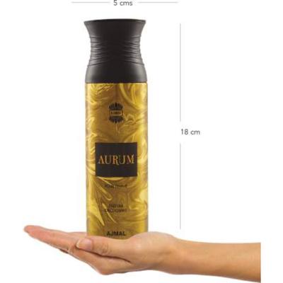 Ajmal Aurum & Wisal & Shahdow Homme & Sacrificeiihim Deodorant Spray- For Men (Pack Of 4) 200 ml - Men Perfumes (Edt/Edp)