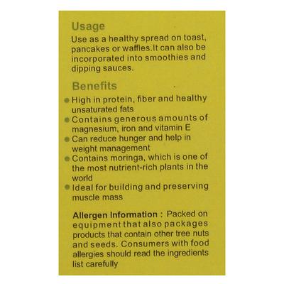 Nutriwish Peanut Butter with Whey Protein and Moringa 200 gm - Nutritional Bars