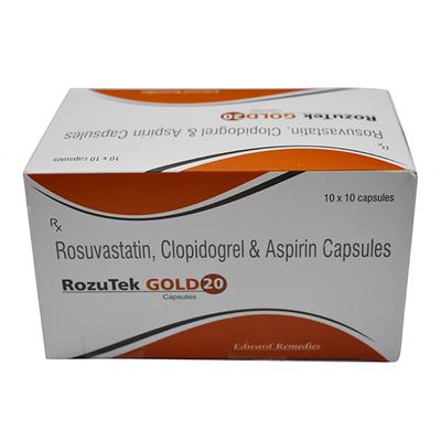 ROZUTEK GOLD 20 Capsule 10's - Blood Clot-Ant