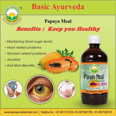 Basic Ayurveda Papaya Meal 500 ml - Speciality Medicines