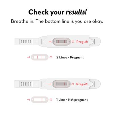 Plush Preg Oh Midstream Pregnancy Test Kit 3's - Intimate Care