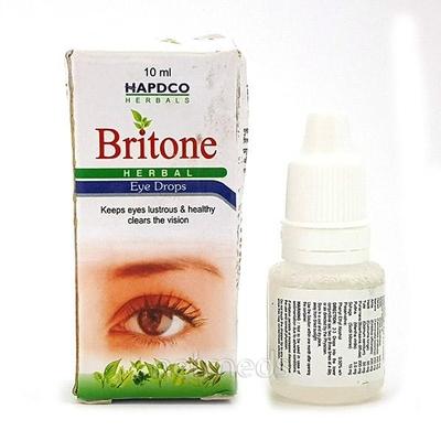 Hapdco Britone Herbal Eye Drops 10 ml - Homeopathic Drops