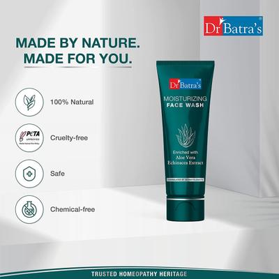 Dr Batra's Moisturizing Face Wash - Aloe Vera 50 gm - Face Wash & Cleansers