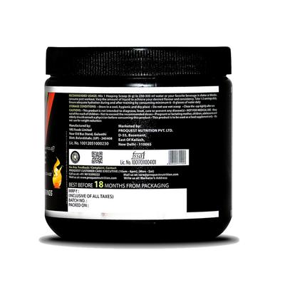 Proquest L-Glutamine Powder - Tangy Orange Flavour 300 gm - Amino Acids