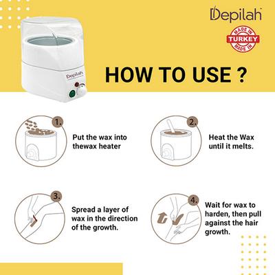 Depilah Professional Wax Heater - Hair Removal Accessories