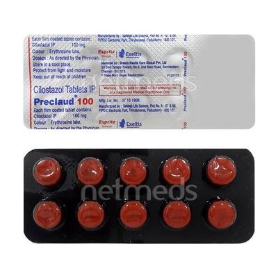 Preclaud 100mg Tablet 10'S - Intermittent Claudication-Per