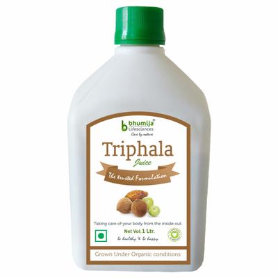 Bhumija Lifesciences Triphala Juice 1 litre - Ayurvedic Juices