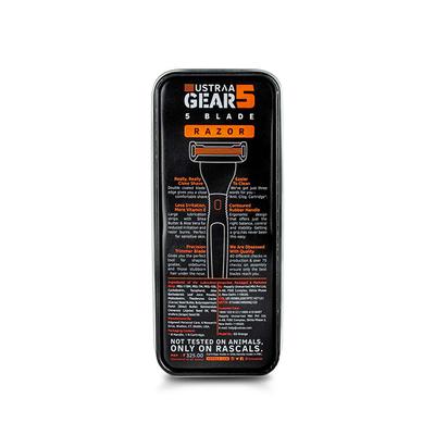 Ustraa Gear 5 Blade Razor - Orange - Razors & Cartridges