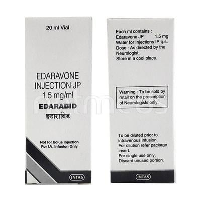 Edarabid 1.5mg Injection 20ml - Nootropics And Neurotrophics