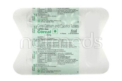 Corcal 225mg Tablet 10'S - Supplements-Cal