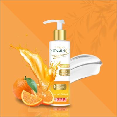 Lord's Vitamin C Body Lotion - Rosehip Oil & Lemon Peel Oil 200 ml - Personal Care(Homeopathy)