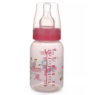 Farlin Standard Feeding Bottle (150Cc) - Pink 1's - Feeding & Nursing