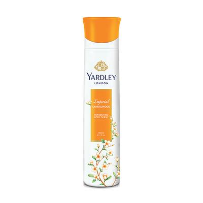 Yardley London Refreshing Body Spray - Imperial Sandalwood 150 ml - Men Deodorants/Roll-Ons