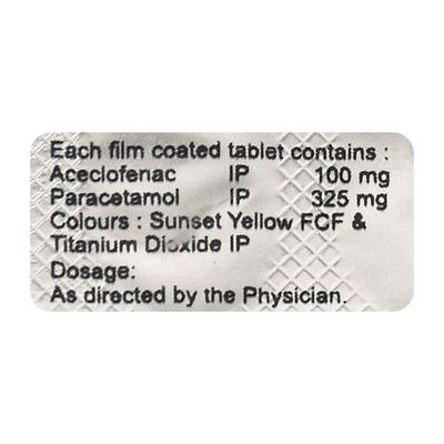 TOPFENAC P TABLET 10'S - Pain relief-Nsa