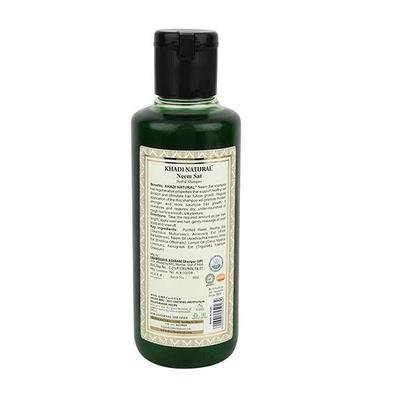 Khadi Natural Hair Cleanser - Neem Sat 210 ml - Shampoos