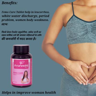 Ayurvediq Better Life Femo Care Tablet 60's - Speciality Medicines