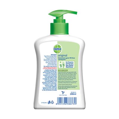 Dettol Liquid Handwash - Original 200 ml + Free Dettol Liquid Handwash Refill - Original (Pack of 2 x 175 ml) - Hand Sanitizer