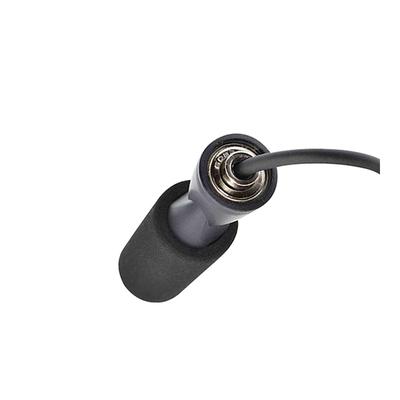 MuscleXP Skipping Rope (Jumping Rope) with Foam Handles - Black 1's - Gym Accessories