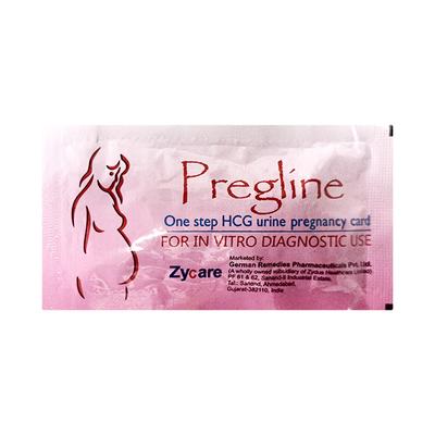 Pregline Pregnancy Test Card 1'S - Pregnancy Testing Kit