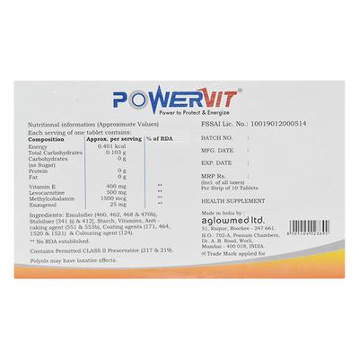 POWERVIT Tablet 10's - Supplements-Sup