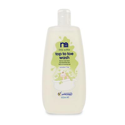 Mothercare Little Softie Top To Toe Wash 500 ml - Baby Body Wash