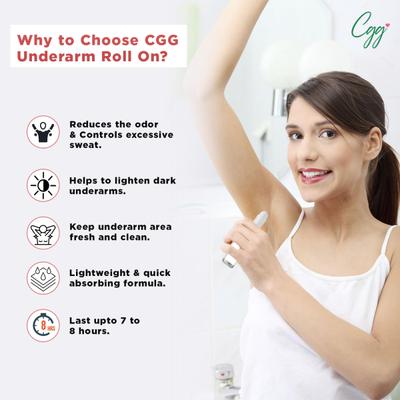 CGG Cosmetics Underarm Daily Deodorant Cream 10 ml - Others