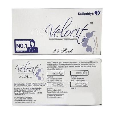 Velocit Quick Pregnancy Detection Test Device 2'S - Pregnancy Testing Kit