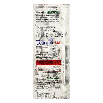 TELINDIA AM 40mg Tablet 10's - Hypertension-Ang